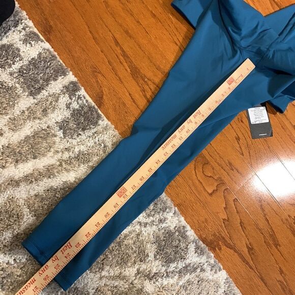 Pasomix Size XL high rise waist/tummy control/double pockets blue athletic pants - Picture 8 of 8